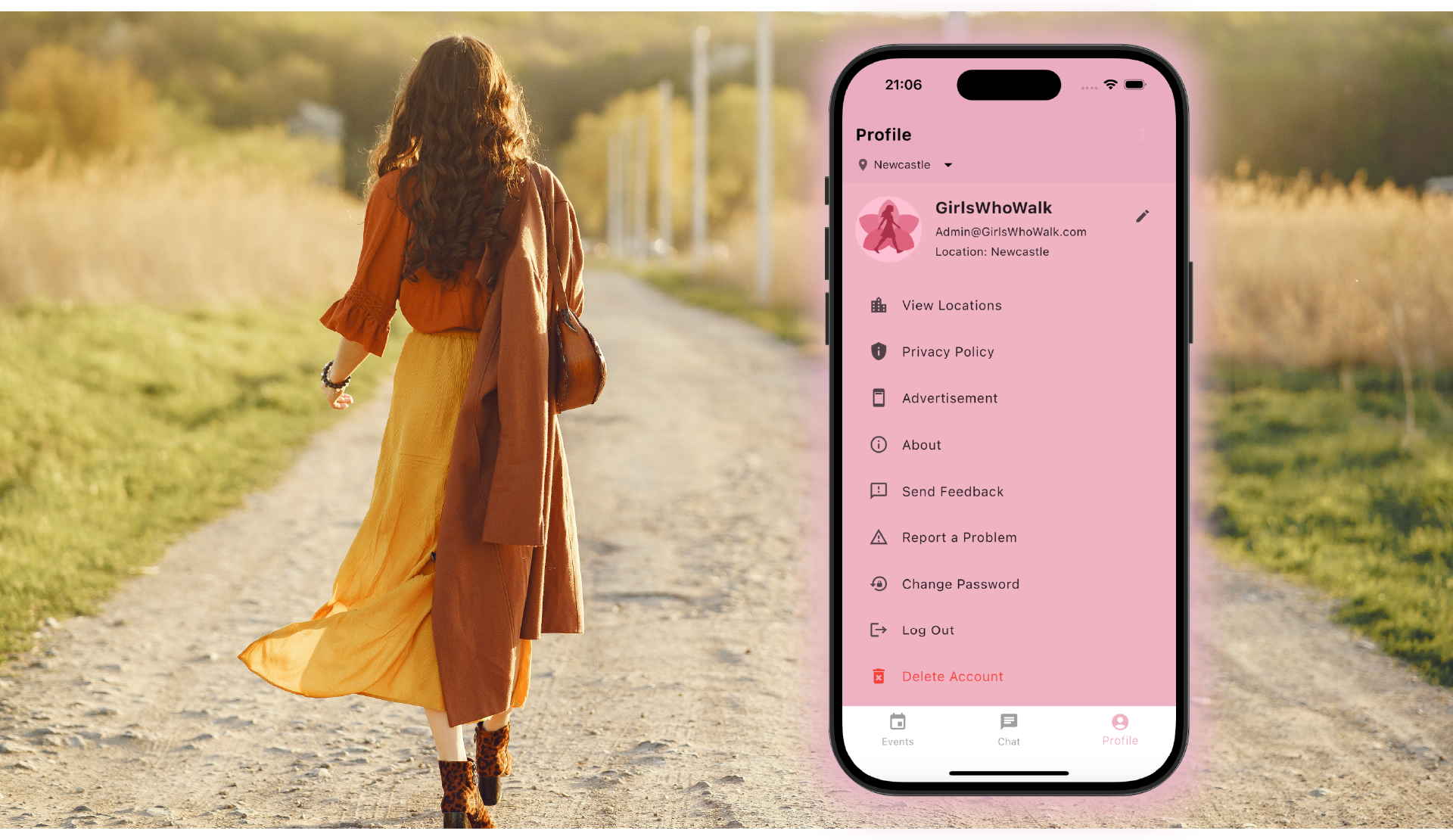 Create and manage your own walks easily